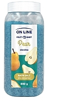 Соль для ванн "Груша" - On Line Pear Bath Sea Salt  — фото N1