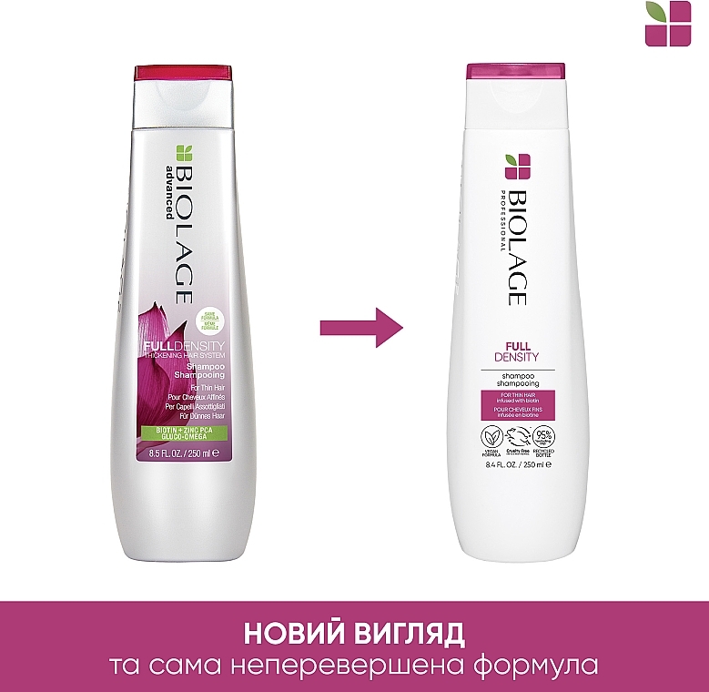 Шампунь для придания плотности тонким волосам - Biolage Full Density Shampoo — фото N3