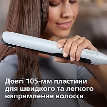 Стайлер для волос, голубой - Philips Straightener Series 5000 BHS520/00 — фото N9