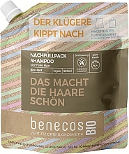 Шампунь для волос - Benecos Shampoo Normal Hair Organic Hemp Oil (дой-пак) — фото N2