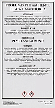 Аромадиффузор с эфирными маслами и спиртом "Peach And Almond" - Cristiana Bellodi Diffuser — фото N4