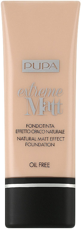Тональний крем-флюїд для обличчя - Pupa Extreme Matt Effect Foundation SPF 10 — фото N1