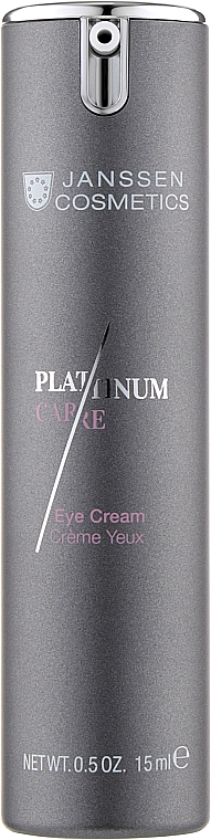 Крем для очей реструктурувальний - Janssen Cosmetics Platinum Care Eye Cream — фото N1