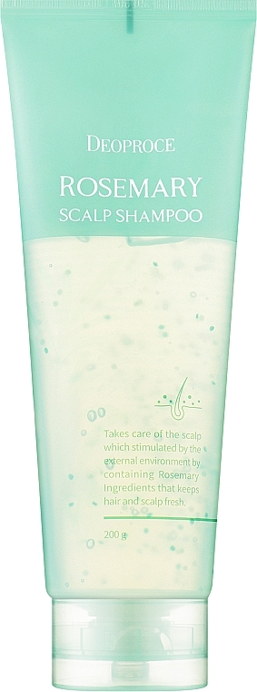 Шампунь для глибокого очищення шкіри голови з розмарином - Deoproce Rosemary Scalp Shampoo — фото N1