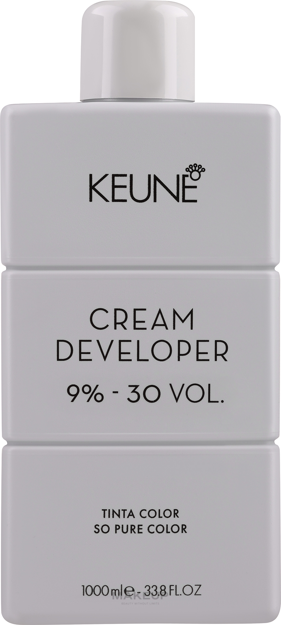 Крем-окислитель 9% - Keune Tinta Cream Developer 9% 30 Vol — фото 1000ml