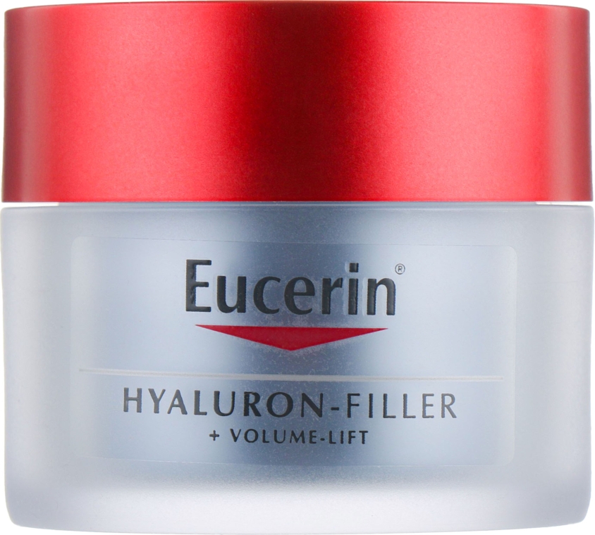 Ночной крем для восстановления контура лица - Eucerin Hyaluron Filler Volume Lift Night Cream — фото N2