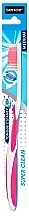 Парфумерія, косметика Зубна щітка, рожева - Sence Fresh Super Clean Medium Toothbrush