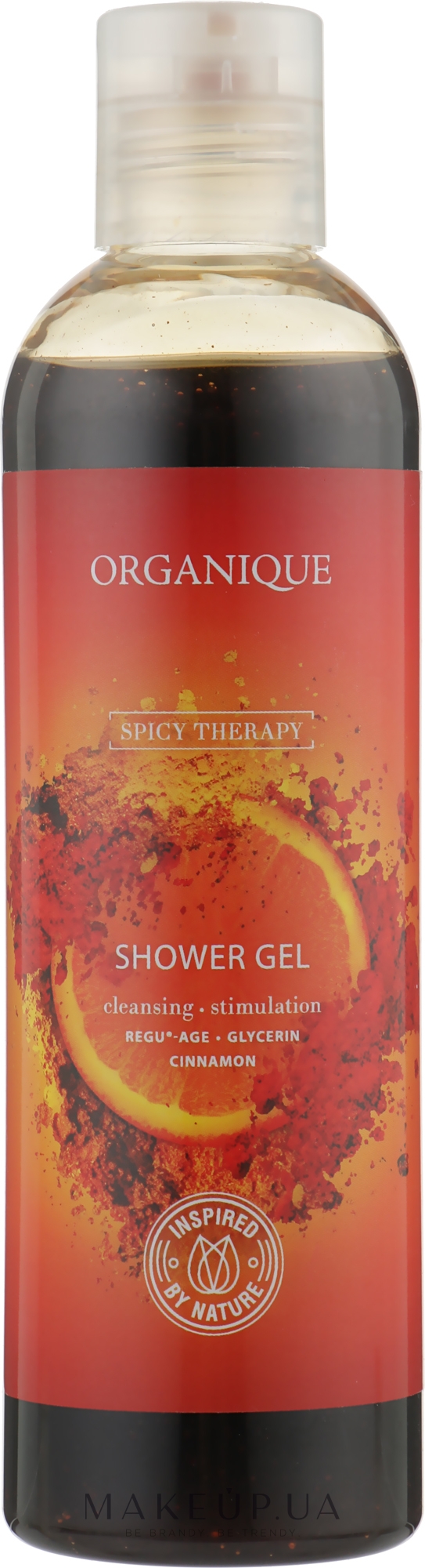 Стимулювальний пікантний освіжальний гель для душу - Organique Spicy Therapy — фото 250ml