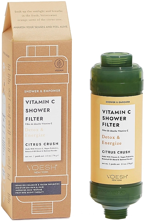 Фільтр для душу "Цитрусовий краш" - Voesh Vitamin C Shower Filter Citrus Crush — фото N1