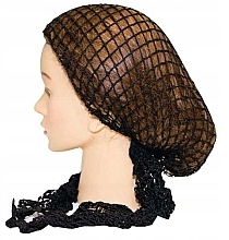 Сеточка для волос с завязками, черная - Xhair — фото N2