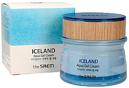 Крем-гель для обличчя зволожувальний - The Saem Iceland Aqua Gel Cream — фото N1