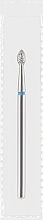 Духи, Парфюмерия, косметика Фреза алмазная синяя "Капля", диаметр 2,5 мм, длина 4 мм - Divia DF004-25-B
