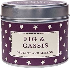 Парфумерія, косметика Ароматична свічка - The Country Candle Company Superstars Fig & Cassis Tin Candle