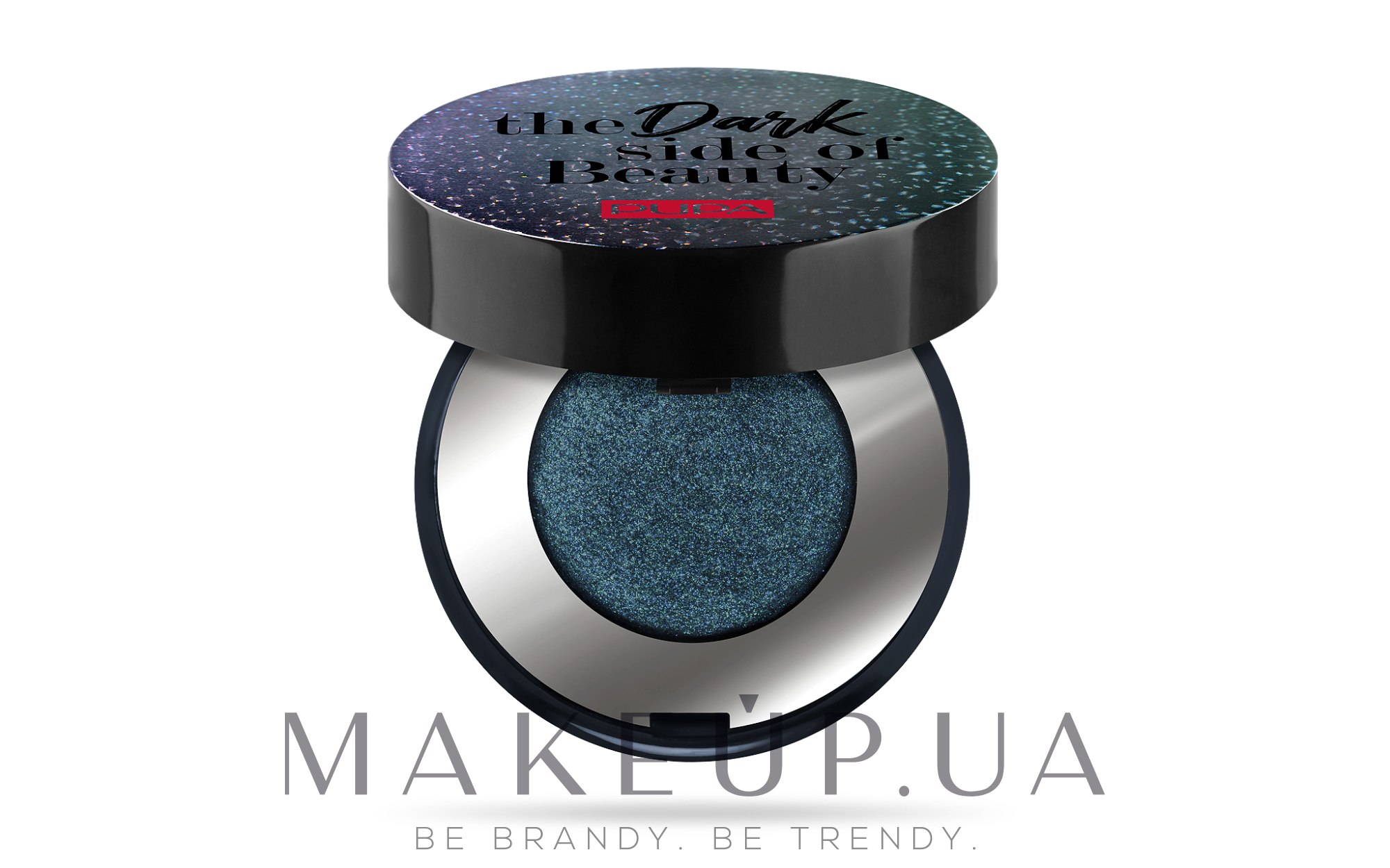 Тени с многогранными бликами - Pupa The Dark Side of Beauty Eyeshadow — фото 007 - Dark Peacock