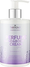 Духи, Парфюмерия, косметика Парфюмированный крем для рук и тела - Farmona Professional Perfume Hand&Body Cream Glamour