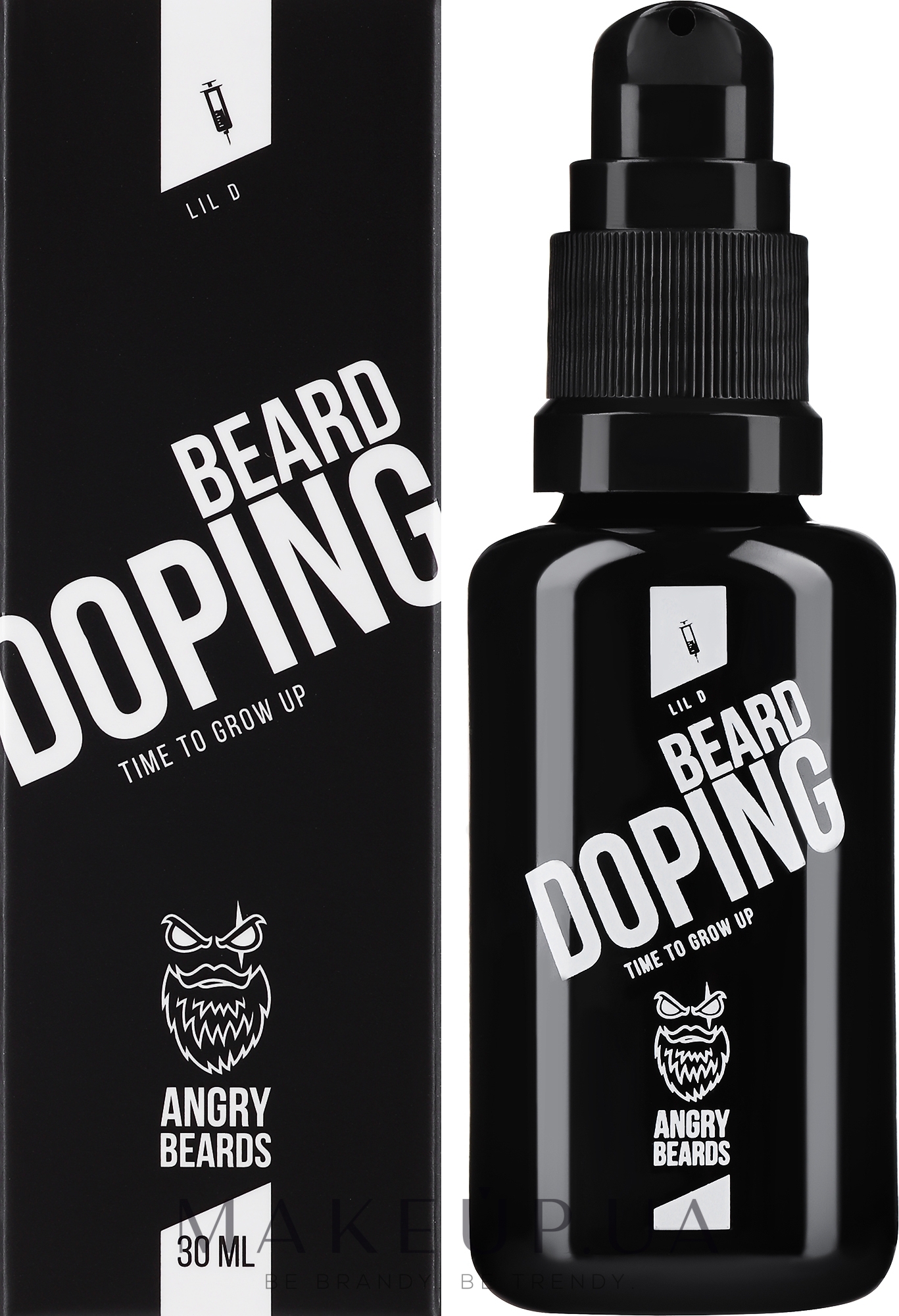 Сироватка для росту бороди - Angry Beards Beard Doping — фото 30ml