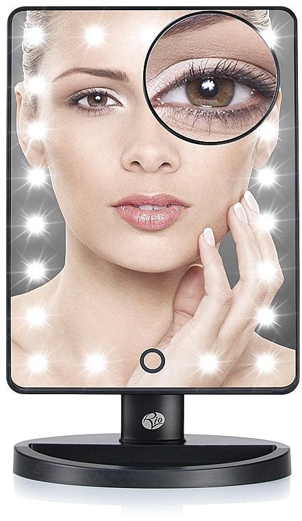 Дзеркало - Rio-Beauty 21 LED Touch Dimmable Makeup Mirror — фото N2