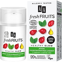 Духи, Парфюмерия, косметика Крем против морщин с маслом шиповника - AA Fresh Fruits