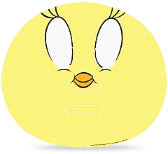Тканевая маска для лица с ароматом меда - Mad Beauty Looney Tunes Mascarilla Facial Tweety — фото N2