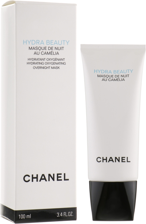 Ночная маска для увлажнения и обогащения кожи кислородом - Chanel Hydra Beauty Hydrating Oxigenating Overnight Mask (тестер)