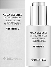 Сыворотка для лица с пептидным комплексом - MEDIPEEL Peptide 9 Aqua Essence Lifting Ampoule  — фото N2