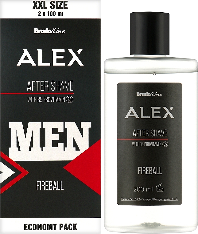 Лосьон после бритья - Bradoline Alex Fireball After Shave — фото N4
