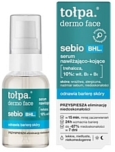 Парфумерія, косметика Зволожувальна та заспокійлива сироватка для обличчя - Tolpa Dermo Face Sebio BHL
