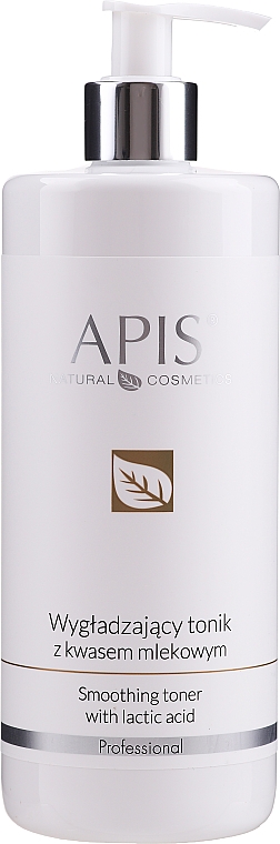 Разглаживающий тоник с молочной кислотой - Apis Professional Smoothing Toner With Lactic Acid