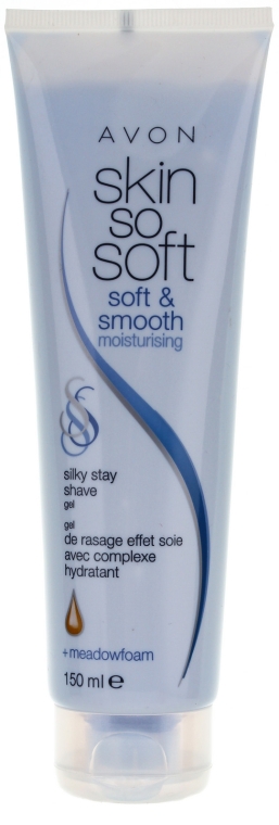 Гель для гоління з маслом оковитої - Avon Skin So Soft — фото N3