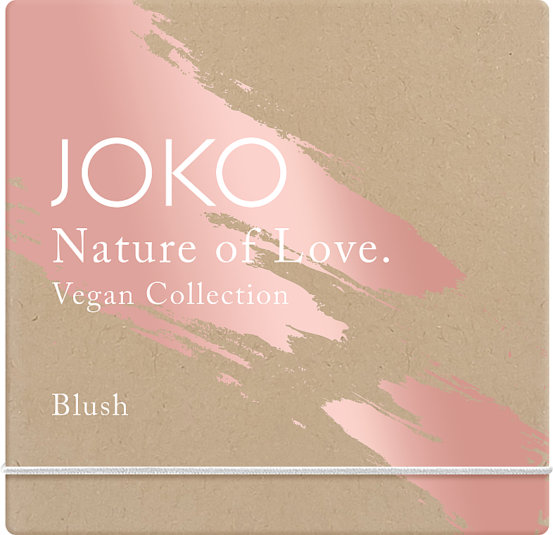 Румяна - JOKO Nature of Love Vegan Collection Blush