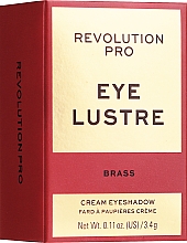 Кремовые тени для век - Revolution Pro Eye Lustre Cream Eyeshadow Pot — фото N2