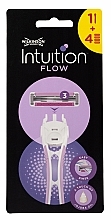 Бритва с 4 сменными кассетами - Wilkinson Sword Intuition Flow — фото N1