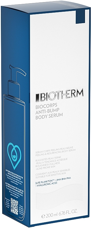 Отшелушивающая и восстанавливающая сыворотка для кожи тела против недостатков - Biotherm Biocorps Anti-Bump Body Serum — фото N5