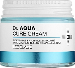 Духи, Парфюмерия, косметика Увлажняющий крем для лица - Lebelage Dr. Aqua Cure Cream 