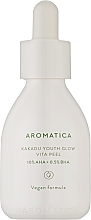 Духи, Парфюмерия, косметика Сыворотка с AHA 10% и BHA 0.5% кислотами - Aromatica Kakadu Youth Glow Vita Peel 10% AHA + 0.5% BHA 