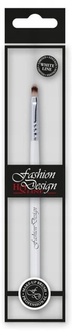 Пензлик для тіней, 37245 - Top Choice Fashion Design White Line — фото N1