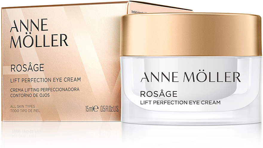 Крем-ліфтінг для контуру очей - Anne Moller Rosage Lift Perfection Eye Cream — фото N1