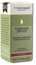 Духи, Парфюмерия, косметика Органическое эфирное масло белой камфоры - Tisserand Aromatherapy Camphor White Organic Pure Essential Oil