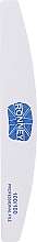 Пилочка для нігтів, 100/100, біла, півмісяць - Ronney Professional — фото N1