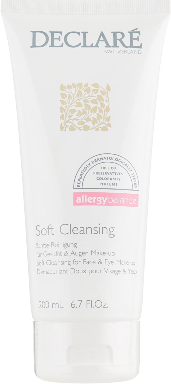 М'який гель для видалення макіяжу - Declare Soft Cleansing for Face & Eye Make-up — фото N1