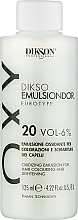 Окислитель для волос - Dikson Oxy Oxidizing Emulsion For Hair Colouring And Lightening 20 Vol-6% — фото N1