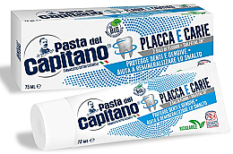 Зубна паста "Проти карієсу та зубного нальоту" - Pasta Del Capitano Plaque & Cavities — фото N5