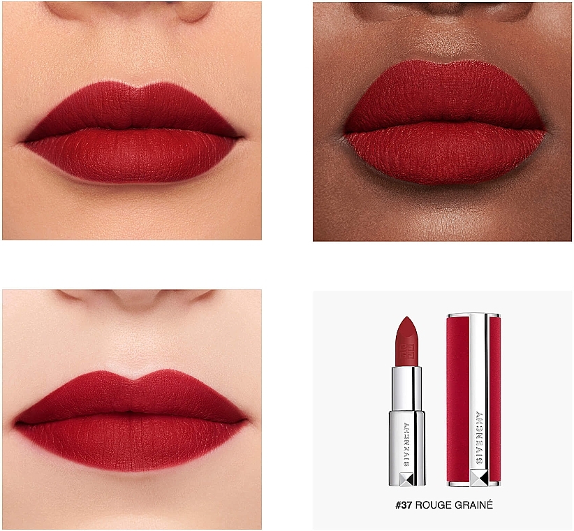 Помада для губ - Givenchy Le Rouge Deep Velvet Lipstick — фото N3