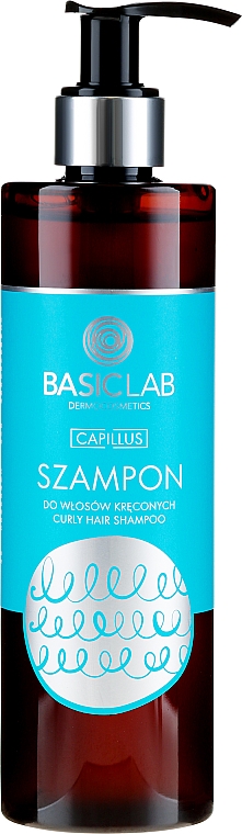 Шампунь для вьющихся волос - BasicLab Dermocosmetics Capillus Curly Hair Shampoo — фото N2