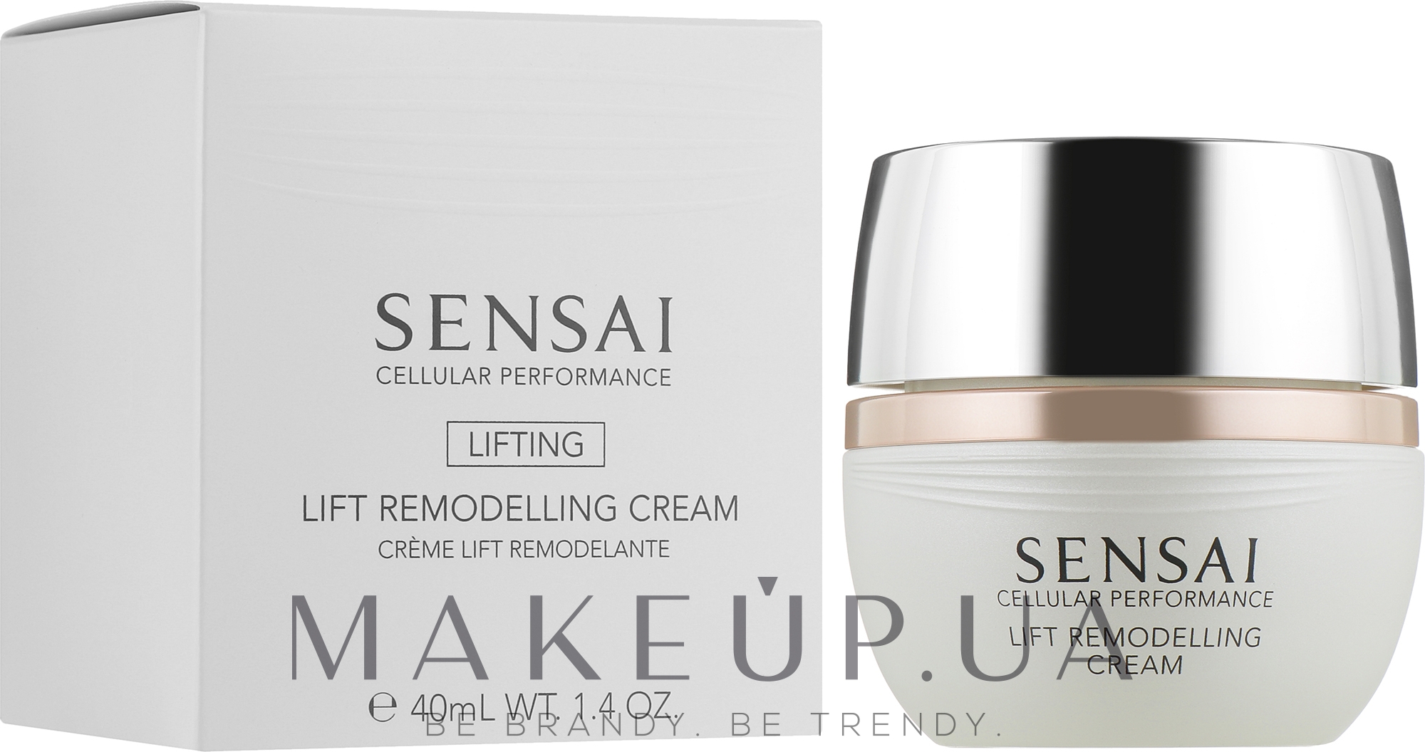 Подтягивающий моделирующий крем - Sensai Cellular Performance Lift Remodelling Cream — фото 40ml