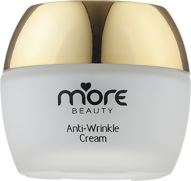Зволожувальний крем проти зморщок для сухої шкіри обличчя з екстрактом алое вера - More Beauty Anti-Wrinkle Moisturizing Cream