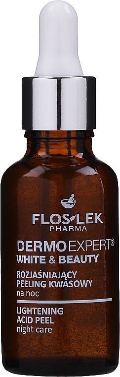 Осветляющий кислотный пилинг - Floslek Dermo Expert White & Beauty Acid Peeling — фото N1