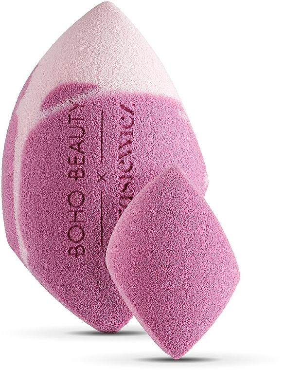 Набір спонжів для макіяжу, рожеві - Boho Beauty Makeup Sponge — фото N1