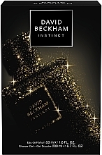 David Beckham Instinct - Набор (edp/50ml + sh/gel/200ml) — фото N3