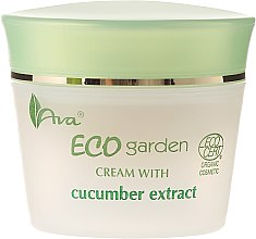 Органічний крем з екстрактом огірка - Ava Laboratorium Eco Garden Certified Organic Cream with cucumber — фото N2